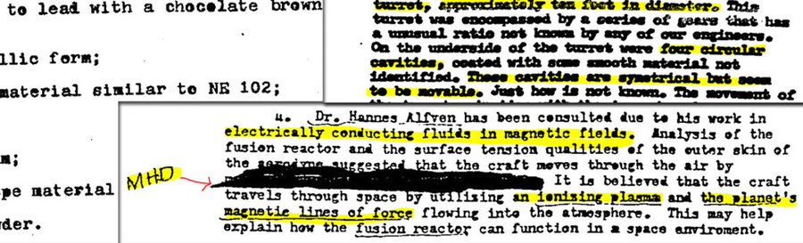 Alleged Roswell document referring to Hannes Alfv&eacute;n